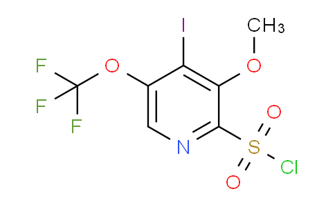 AM157663 | 1806239-38-2 | 4-Iodo-3-methoxy-5-(trifluoromethoxy)pyridine-2-sulfonyl chloride