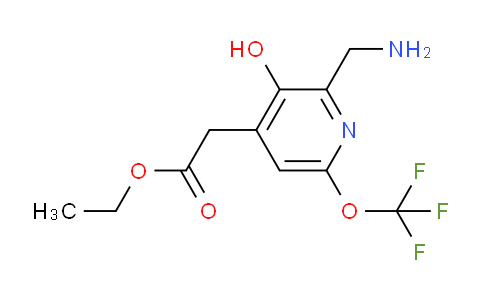 AM157664 | 1806722-33-7 | Ethyl 2-(aminomethyl)-3-hydroxy-6-(trifluoromethoxy)pyridine-4-acetate