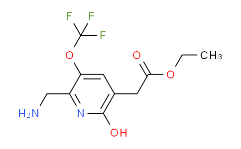 AM157672 | 1806722-36-0 | Ethyl 2-(aminomethyl)-6-hydroxy-3-(trifluoromethoxy)pyridine-5-acetate
