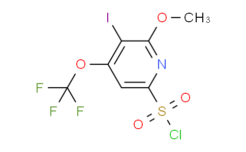 AM157674 | 1806239-27-9 | 3-Iodo-2-methoxy-4-(trifluoromethoxy)pyridine-6-sulfonyl chloride