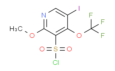 AM157675 | 1804779-16-5 | 5-Iodo-2-methoxy-4-(trifluoromethoxy)pyridine-3-sulfonyl chloride