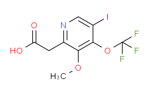 AM157676 | 1805926-42-4 | 5-Iodo-3-methoxy-4-(trifluoromethoxy)pyridine-2-acetic acid