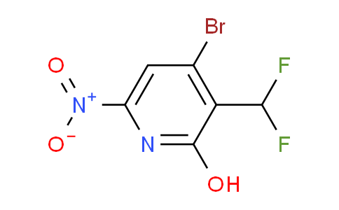 AM15768 | 1804848-66-5 | 4-Bromo-3-(difluoromethyl)-2-hydroxy-6-nitropyridine