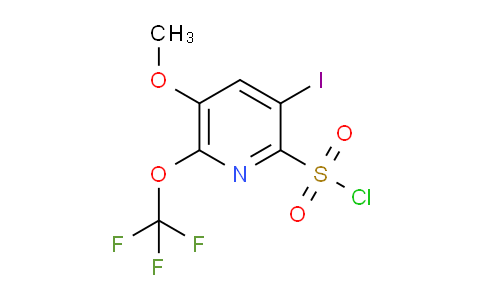 AM157683 | 1806190-92-0 | 3-Iodo-5-methoxy-6-(trifluoromethoxy)pyridine-2-sulfonyl chloride