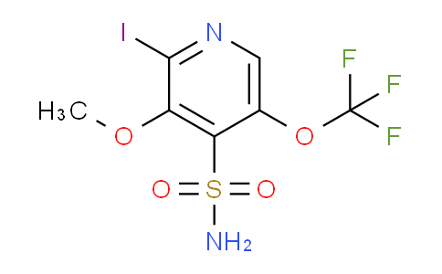 AM157685 | 1804438-97-8 | 2-Iodo-3-methoxy-5-(trifluoromethoxy)pyridine-4-sulfonamide
