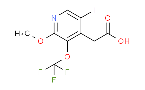 5-Iodo-2-methoxy-3-(trifluoromethoxy)pyridine-4-acetic acid