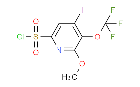 AM157688 | 1804647-29-7 | 4-Iodo-2-methoxy-3-(trifluoromethoxy)pyridine-6-sulfonyl chloride