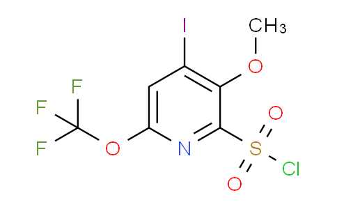 AM157694 | 1806191-03-6 | 4-Iodo-3-methoxy-6-(trifluoromethoxy)pyridine-2-sulfonyl chloride