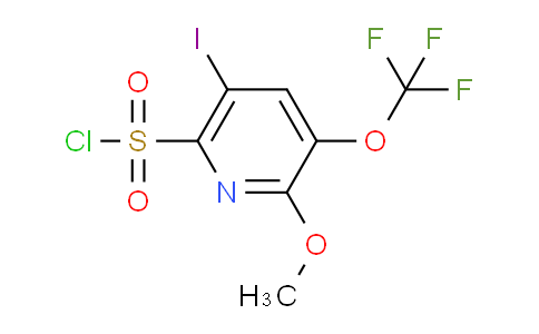 AM157697 | 1804647-35-5 | 5-Iodo-2-methoxy-3-(trifluoromethoxy)pyridine-6-sulfonyl chloride