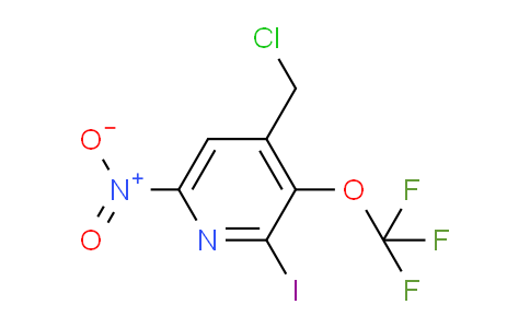4-(Chloromethyl)-2-iodo-6-nitro-3-(trifluoromethoxy)pyridine