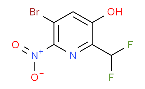 AM15771 | 1804885-87-7 | 5-Bromo-2-(difluoromethyl)-3-hydroxy-6-nitropyridine