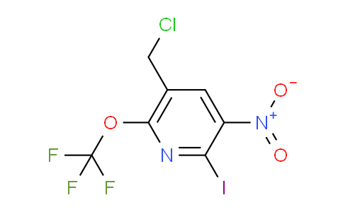 AM157714 | 1804773-94-1 | 5-(Chloromethyl)-2-iodo-3-nitro-6-(trifluoromethoxy)pyridine