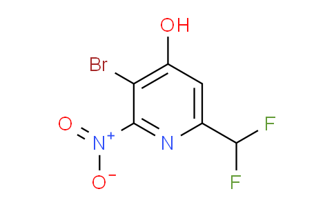 AM15772 | 1805406-93-2 | 3-Bromo-6-(difluoromethyl)-4-hydroxy-2-nitropyridine