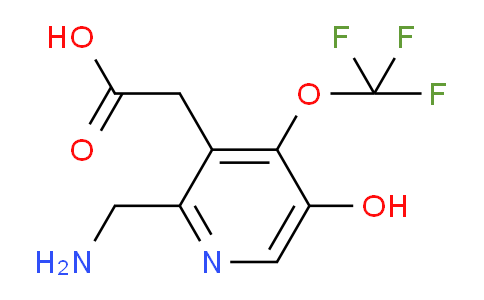 2-(Aminomethyl)-5-hydroxy-4-(trifluoromethoxy)pyridine-3-acetic acid