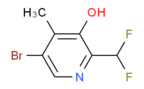 AM15773 | 1804885-75-3 | 5-Bromo-2-(difluoromethyl)-3-hydroxy-4-methylpyridine