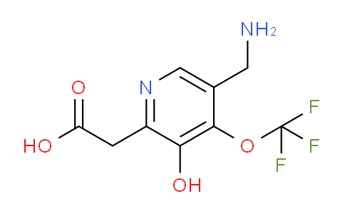 5-(Aminomethyl)-3-hydroxy-4-(trifluoromethoxy)pyridine-2-acetic acid