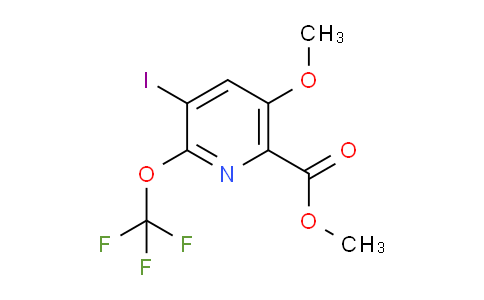 AM157736 | 1804799-47-0 | Methyl 3-iodo-5-methoxy-2-(trifluoromethoxy)pyridine-6-carboxylate