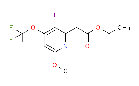 AM157747 | 1804344-78-2 | Ethyl 3-iodo-6-methoxy-4-(trifluoromethoxy)pyridine-2-acetate