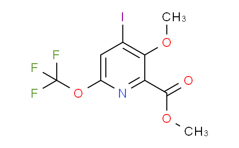 Methyl 4-iodo-3-methoxy-6-(trifluoromethoxy)pyridine-2-carboxylate