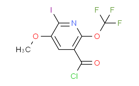 AM157762 | 1804344-87-3 | 2-Iodo-3-methoxy-6-(trifluoromethoxy)pyridine-5-carbonyl chloride