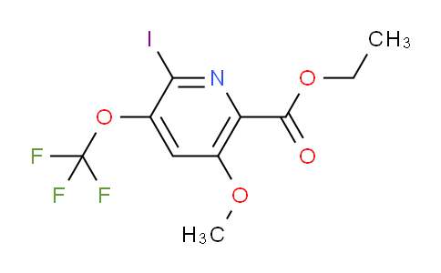 AM157765 | 1804730-42-4 | Ethyl 2-iodo-5-methoxy-3-(trifluoromethoxy)pyridine-6-carboxylate