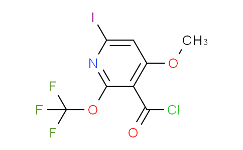AM157766 | 1804344-98-6 | 6-Iodo-4-methoxy-2-(trifluoromethoxy)pyridine-3-carbonyl chloride