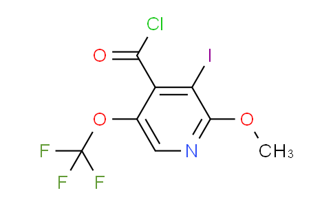 AM157775 | 1804362-15-9 | 3-Iodo-2-methoxy-5-(trifluoromethoxy)pyridine-4-carbonyl chloride