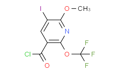 AM157776 | 1806190-50-0 | 3-Iodo-2-methoxy-6-(trifluoromethoxy)pyridine-5-carbonyl chloride
