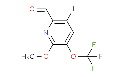 AM157777 | 1806196-75-7 | 5-Iodo-2-methoxy-3-(trifluoromethoxy)pyridine-6-carboxaldehyde