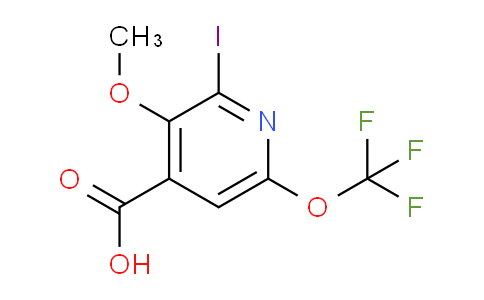AM157780 | 1804436-55-2 | 2-Iodo-3-methoxy-6-(trifluoromethoxy)pyridine-4-carboxylic acid