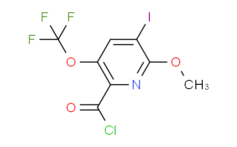 AM157782 | 1806729-51-0 | 3-Iodo-2-methoxy-5-(trifluoromethoxy)pyridine-6-carbonyl chloride