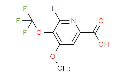 AM157784 | 1806264-76-5 | 2-Iodo-4-methoxy-3-(trifluoromethoxy)pyridine-6-carboxylic acid
