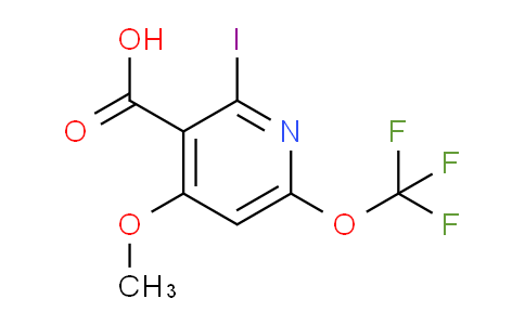 AM157786 | 1806725-00-7 | 2-Iodo-4-methoxy-6-(trifluoromethoxy)pyridine-3-carboxylic acid