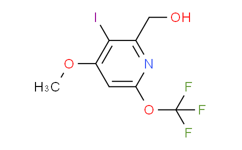 3-Iodo-4-methoxy-6-(trifluoromethoxy)pyridine-2-methanol