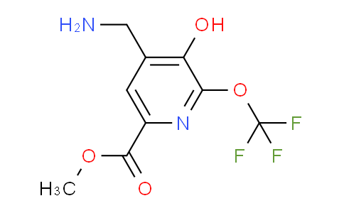 Methyl 4-(aminomethyl)-3-hydroxy-2-(trifluoromethoxy)pyridine-6-carboxylate