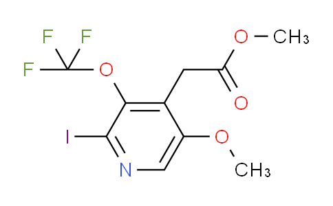 AM157836 | 1804437-34-0 | Methyl 2-iodo-5-methoxy-3-(trifluoromethoxy)pyridine-4-acetate