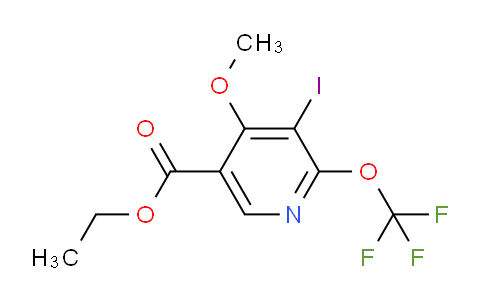AM157868 | 1804343-79-0 | Ethyl 3-iodo-4-methoxy-2-(trifluoromethoxy)pyridine-5-carboxylate
