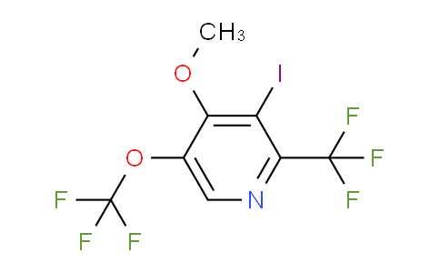 AM157875 | 1804830-77-0 | 3-Iodo-4-methoxy-5-(trifluoromethoxy)-2-(trifluoromethyl)pyridine