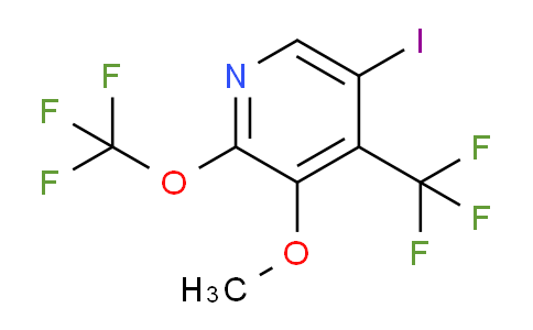 AM157885 | 1804830-72-5 | 5-Iodo-3-methoxy-2-(trifluoromethoxy)-4-(trifluoromethyl)pyridine