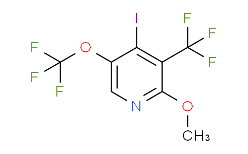 4-Iodo-2-methoxy-5-(trifluoromethoxy)-3-(trifluoromethyl)pyridine