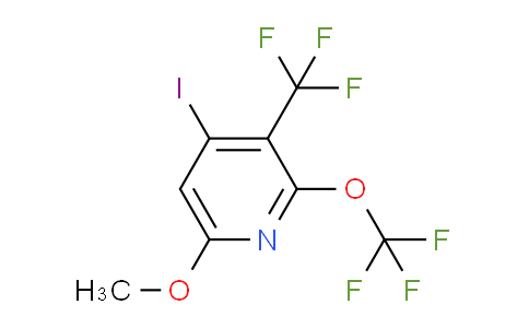 4-Iodo-6-methoxy-2-(trifluoromethoxy)-3-(trifluoromethyl)pyridine