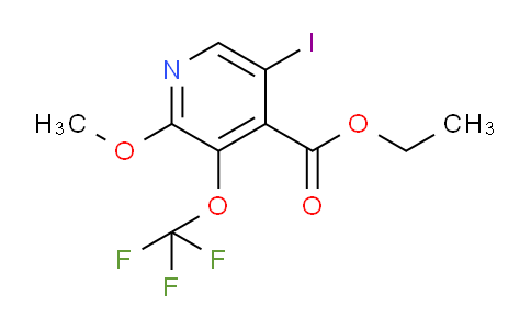 Ethyl 5-iodo-2-methoxy-3-(trifluoromethoxy)pyridine-4-carboxylate