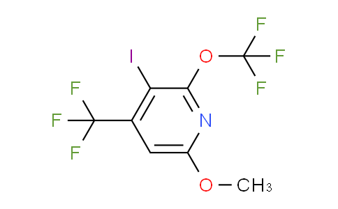 AM157895 | 1804644-40-3 | 3-Iodo-6-methoxy-2-(trifluoromethoxy)-4-(trifluoromethyl)pyridine