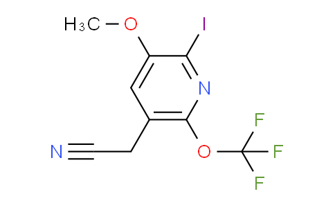 AM157898 | 1804644-44-7 | 2-Iodo-3-methoxy-6-(trifluoromethoxy)pyridine-5-acetonitrile