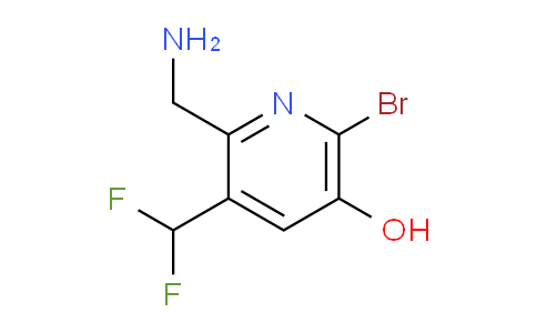 AM15792 | 1805407-78-6 | 2-(Aminomethyl)-6-bromo-3-(difluoromethyl)-5-hydroxypyridine