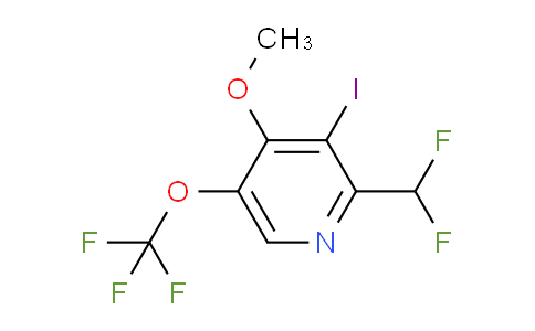AM157921 | 1804829-28-4 | 2-(Difluoromethyl)-3-iodo-4-methoxy-5-(trifluoromethoxy)pyridine