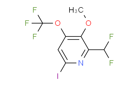AM157930 | 1804831-55-7 | 2-(Difluoromethyl)-6-iodo-3-methoxy-4-(trifluoromethoxy)pyridine