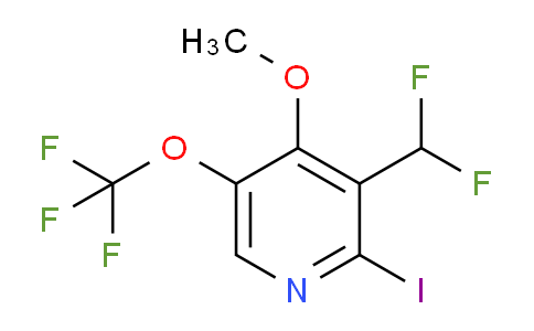 AM157933 | 1806731-62-3 | 3-(Difluoromethyl)-2-iodo-4-methoxy-5-(trifluoromethoxy)pyridine