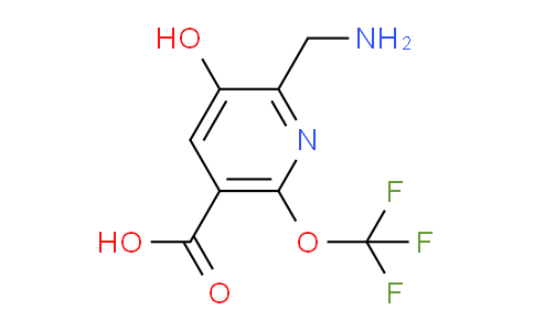 AM157934 | 1804833-21-3 | 2-(Aminomethyl)-3-hydroxy-6-(trifluoromethoxy)pyridine-5-carboxylic acid