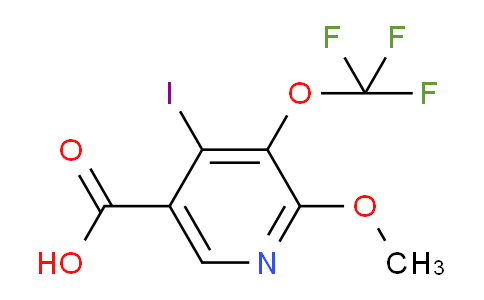 AM157949 | 1806197-49-8 | 4-Iodo-2-methoxy-3-(trifluoromethoxy)pyridine-5-carboxylic acid